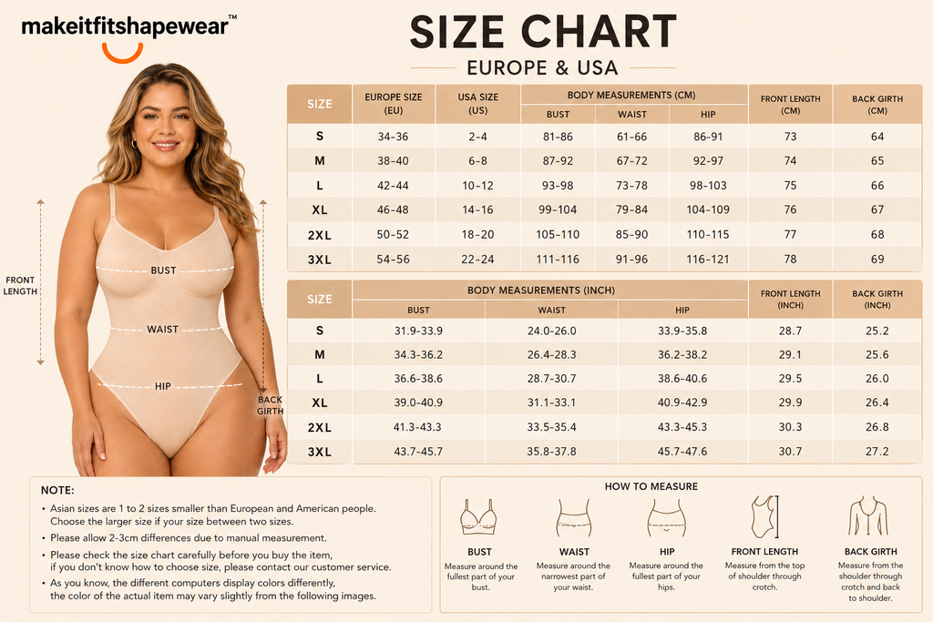 MakeItFit™ CurveEssence Seamless Sculpt Bodysuit