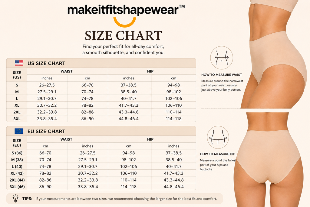MakeItFit™ IceSilk Seamless™ One-Piece Underwear