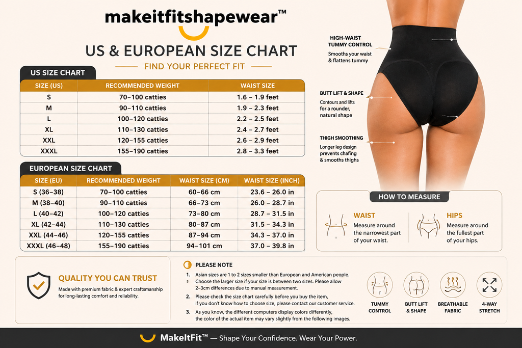 MakeItFit™ SculptCurve™ 360° Butt-Lift Shaping Panty
