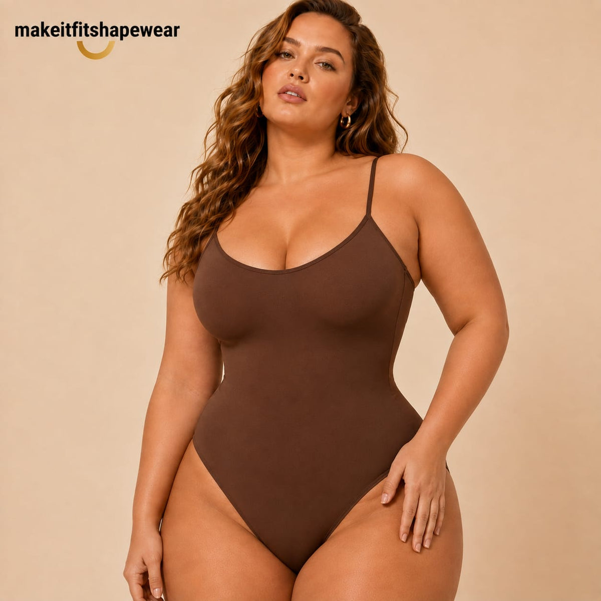 MakeItFit™ CurveComfort Plus Size Sculpting Bodysuit