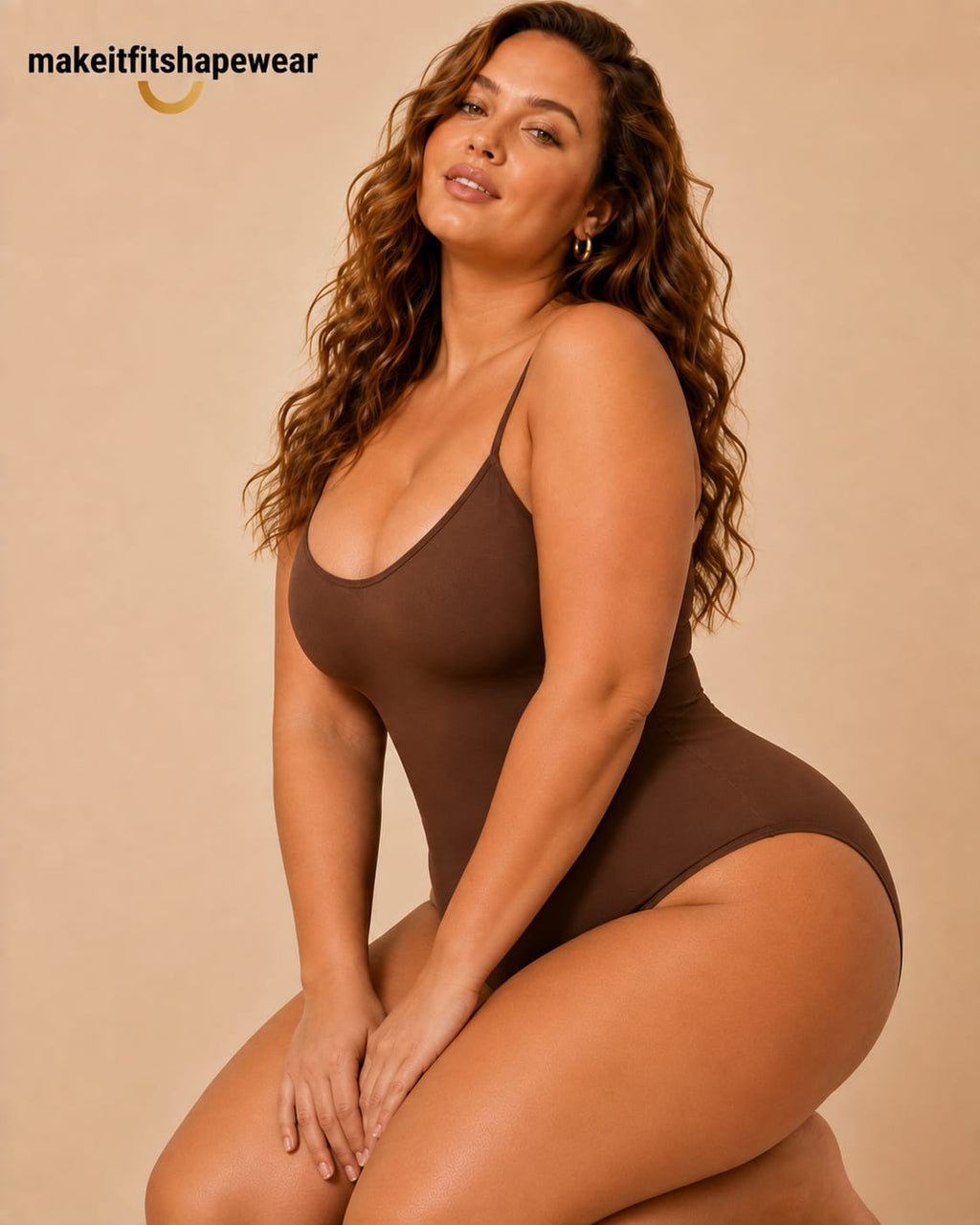MakeItFit™ CurveComfort Plus Size Sculpting Bodysuit