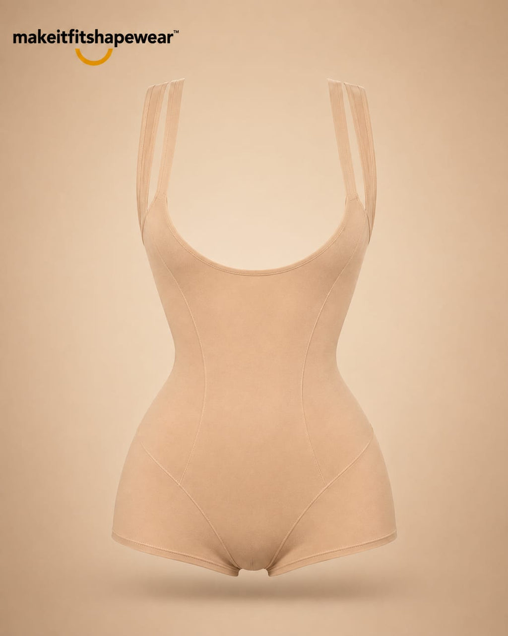 MakeItFit™ SculptFlex Open-Bust Seamless Bodysuit