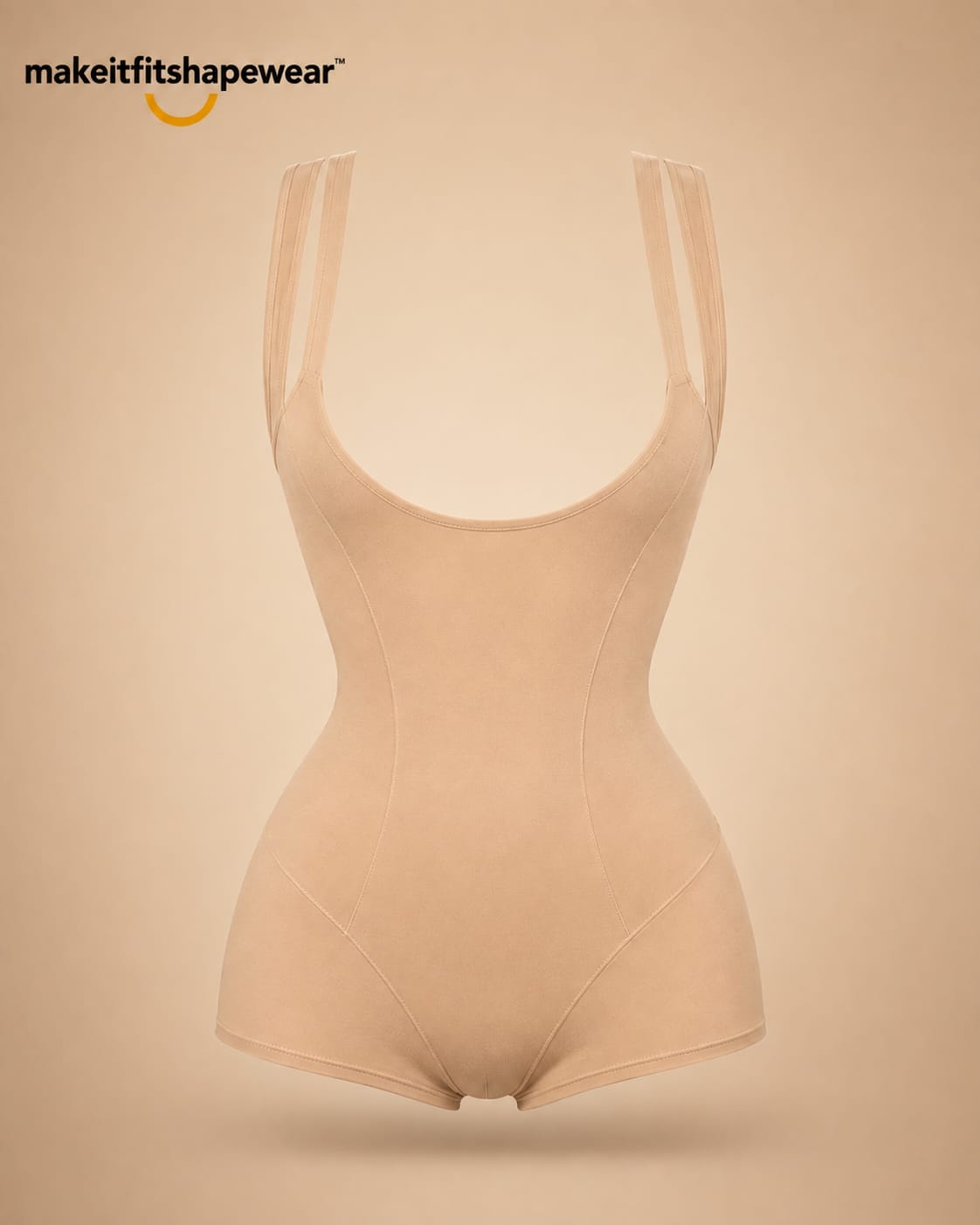 MakeItFit™ SculptFlex Open-Bust Seamless Bodysuit