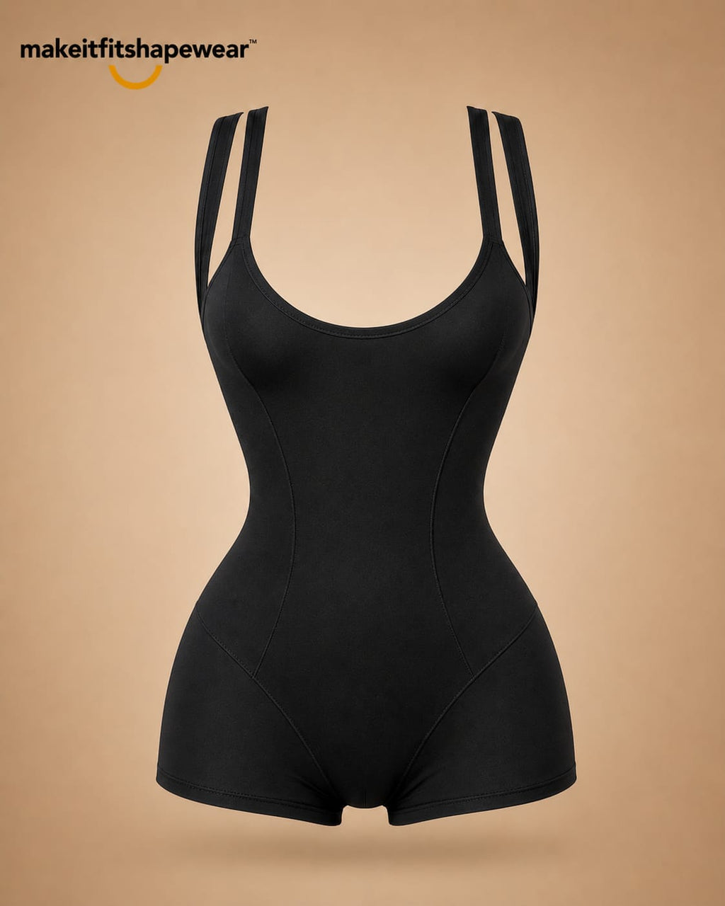 MakeItFit™ SculptFlex Open-Bust Seamless Bodysuit