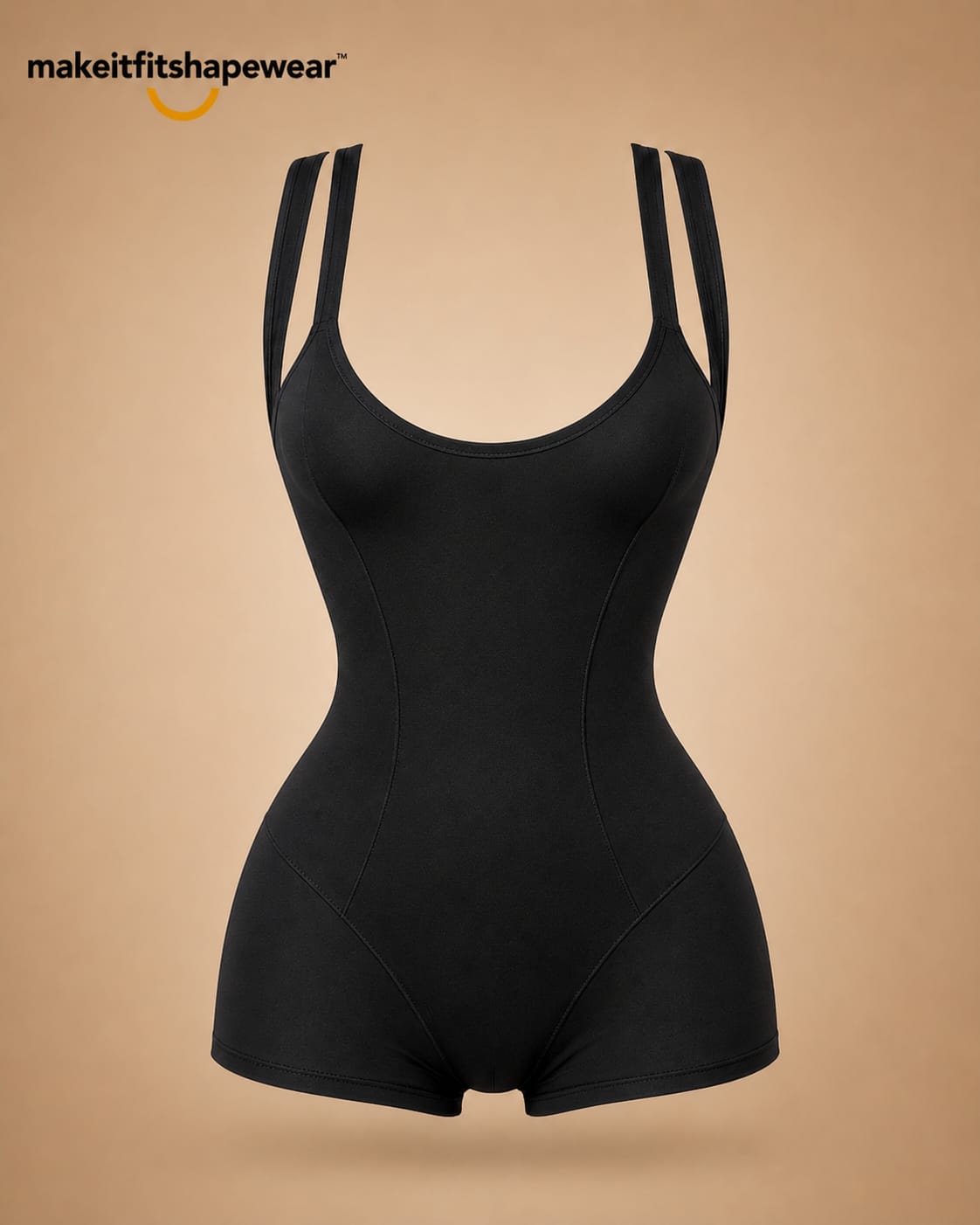 MakeItFit™ SculptFlex Open-Bust Seamless Bodysuit