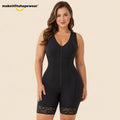 MakeItFit™ SculptLace Zip Front Bodysuit