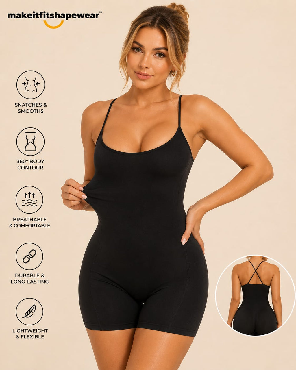 MakeItFit™ CurveLift Sculpt Bodysuit