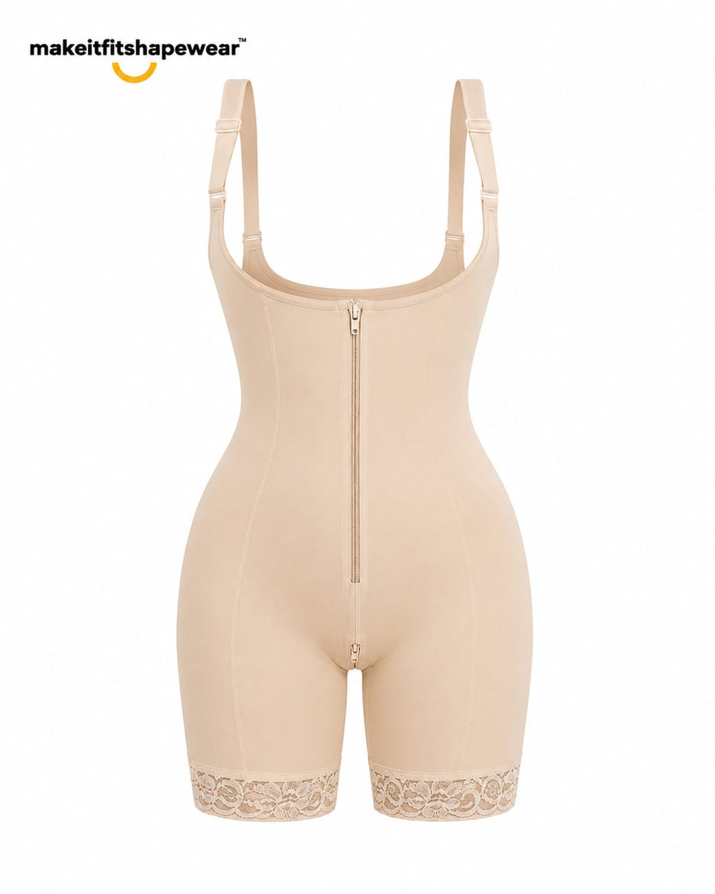 MakeItFit™ SculptZip Luxe Bodysuit