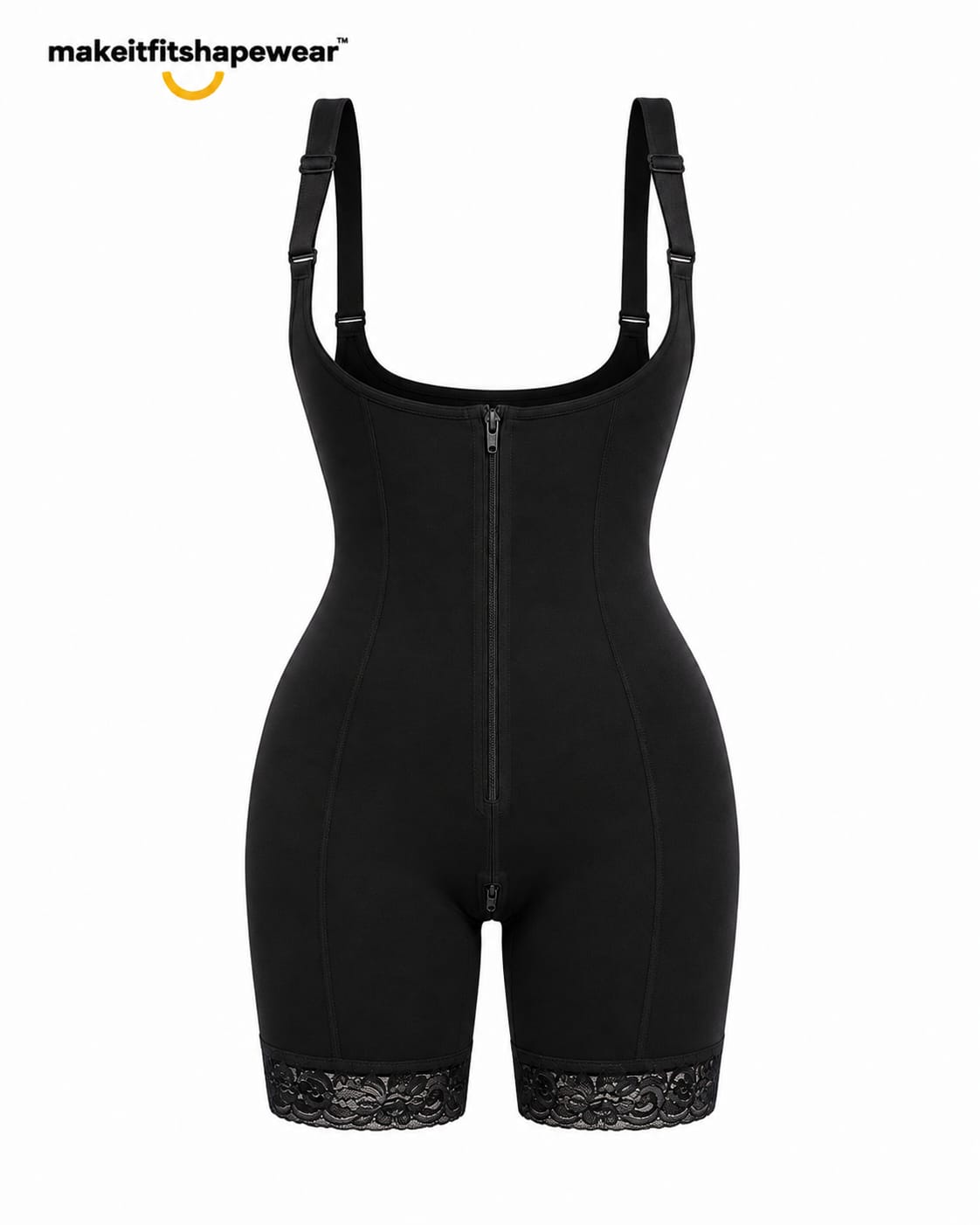 MakeItFit™ SculptZip Luxe Bodysuit