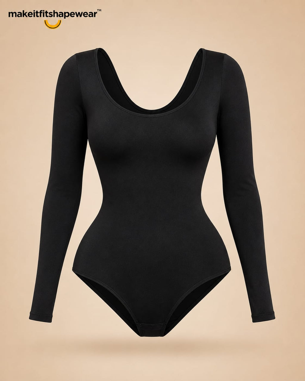 MakeItFit™ SculptFlex Long Sleeve Seamless Bodysuit