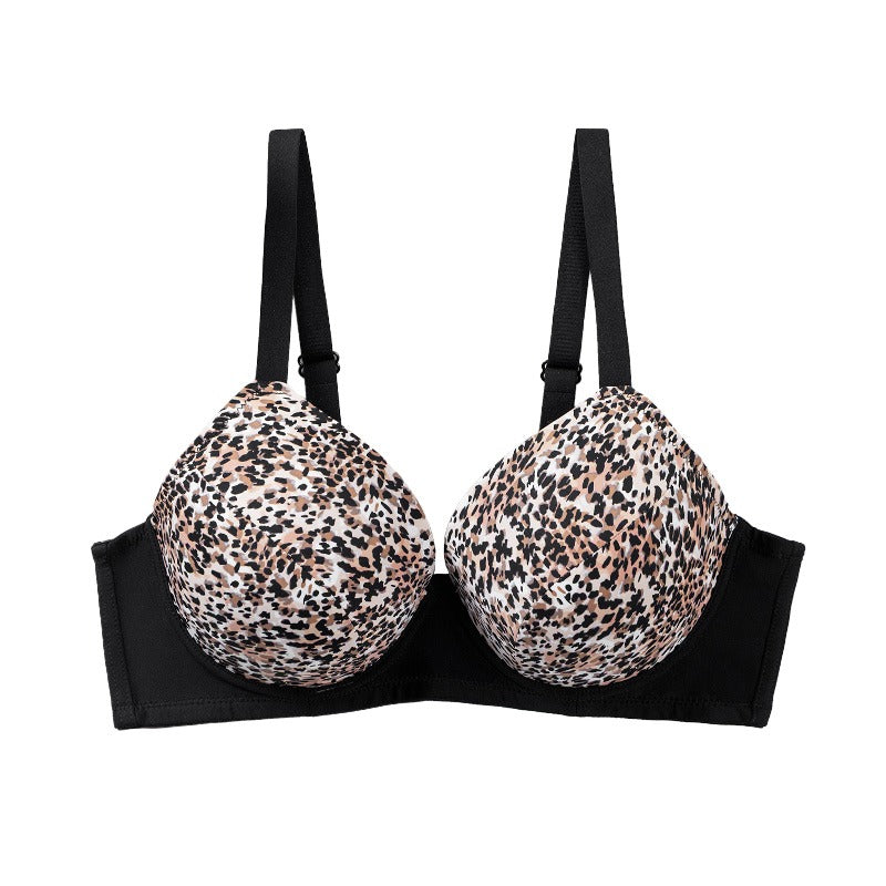 MakeItFit™ Plus-size WildCurve Lift Bra Leopard Print.