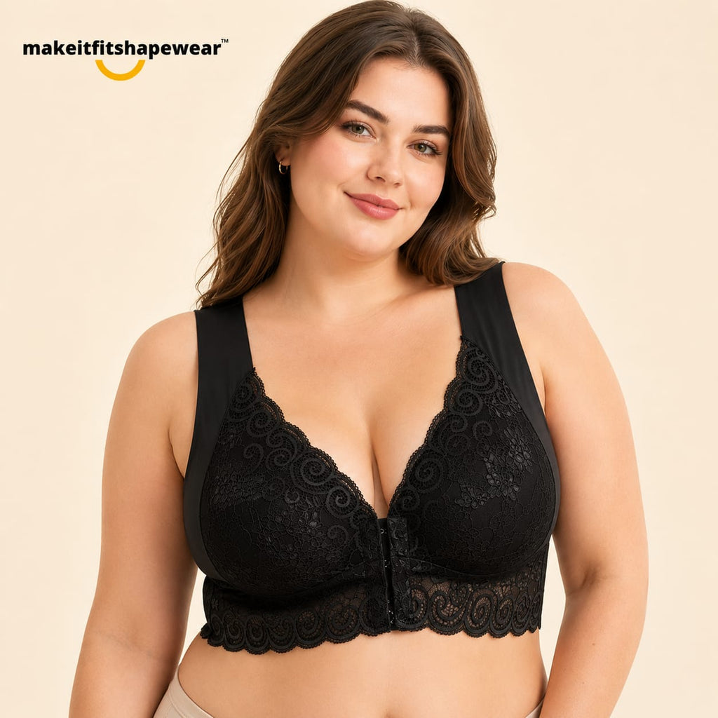 MakeItFit™ LuxeLift Front-Closure Support Bra