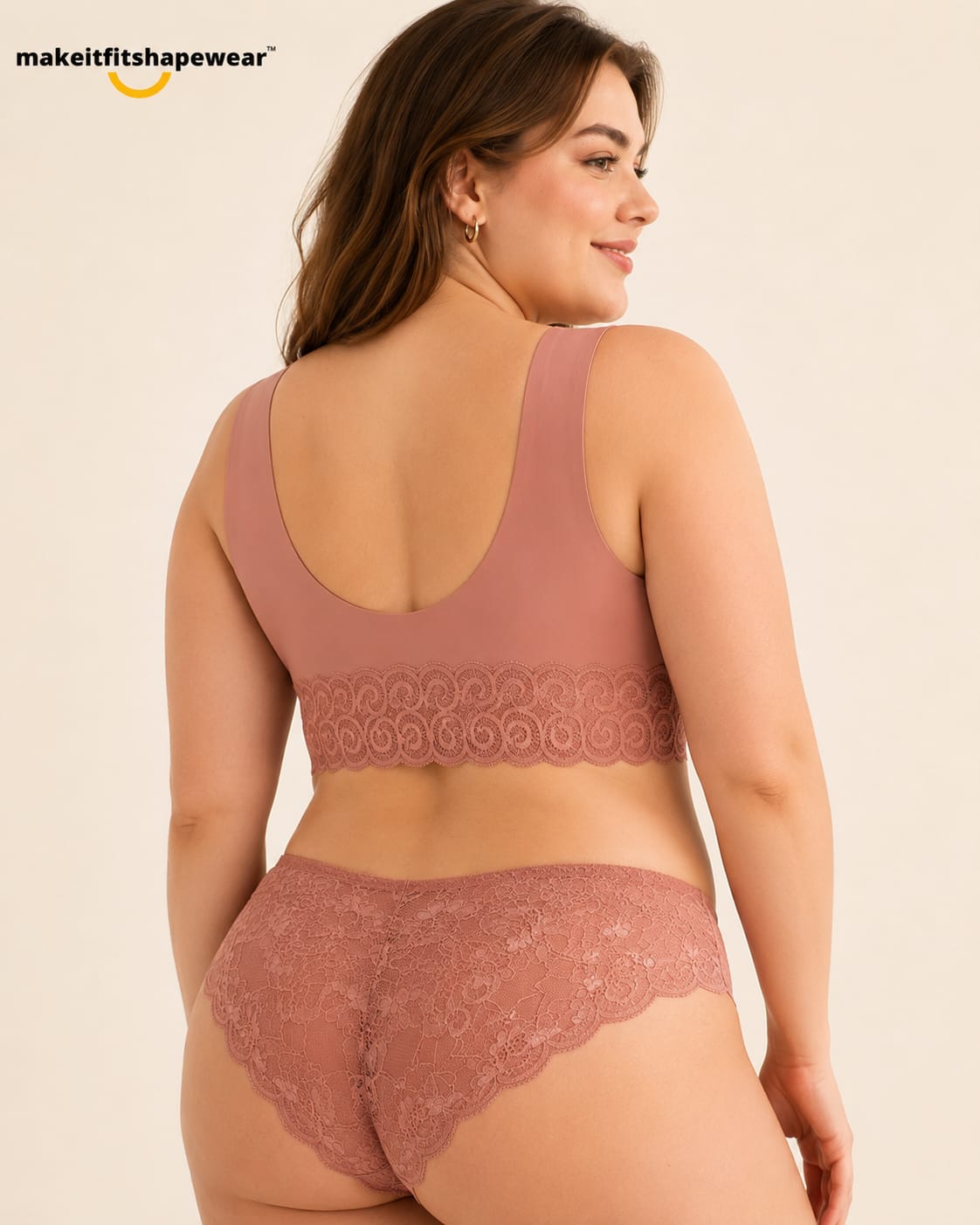 MakeItFit™ LuxeLift Front-Closure Support Bra