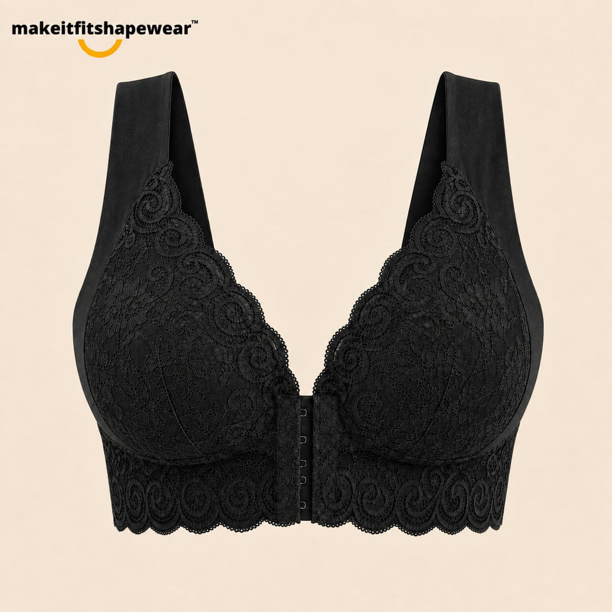 MakeItFit™ LuxeLift Front-Closure Support Bra