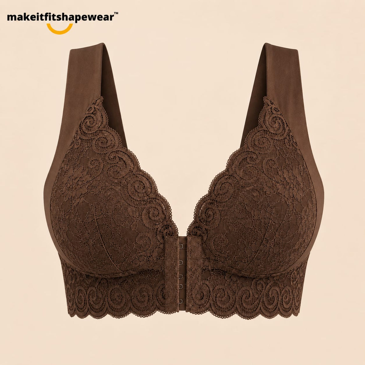 MakeItFit™ LuxeLift Front-Closure Support Bra