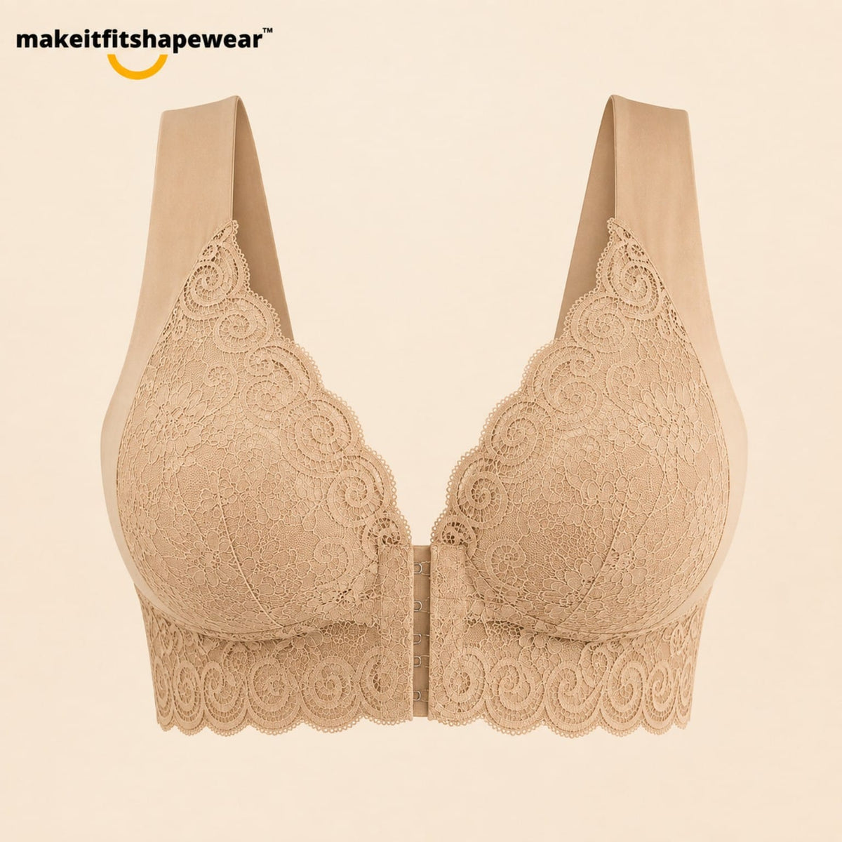 MakeItFit™ LuxeLift Front-Closure Support Bra