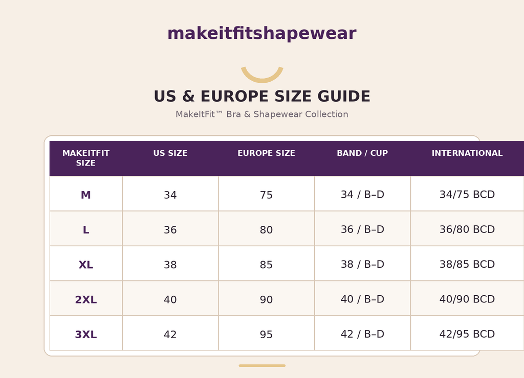 MakeItFit™ SculptLift Lace Support Bra