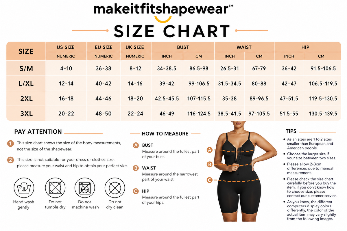 MakeItFit™ SculptZip Luxe Bodysuit