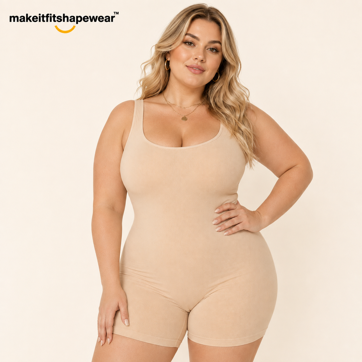 MakeItFit™ CurveFlex Plus Sculpting Romper