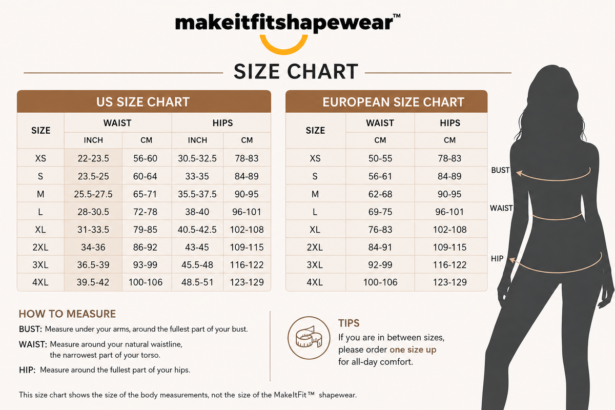 MakeItFit™ SculptZip 360° Posture & Body Shaper