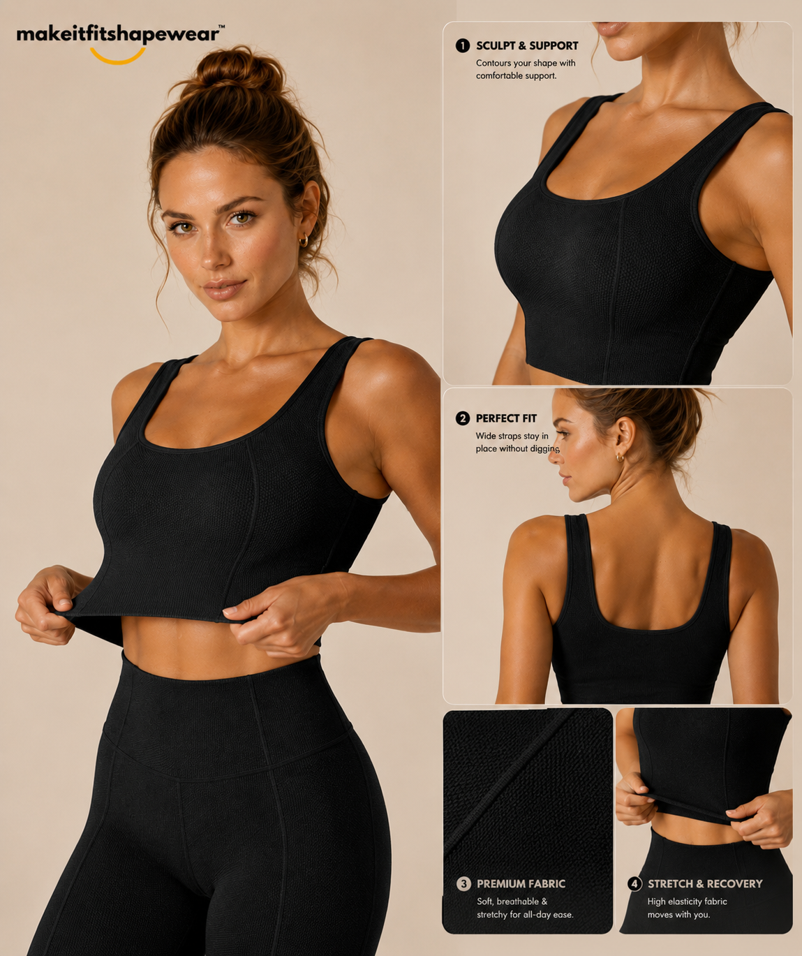 MakeItFit™ SculptForm™ Contour Support Bra