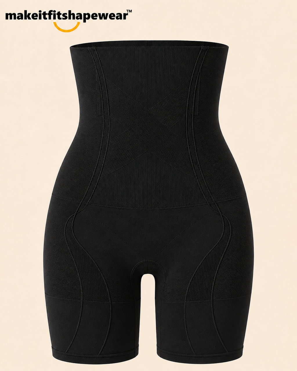 MakeItFit™ Sculpt & Lift High-Waist Shapewear shorts