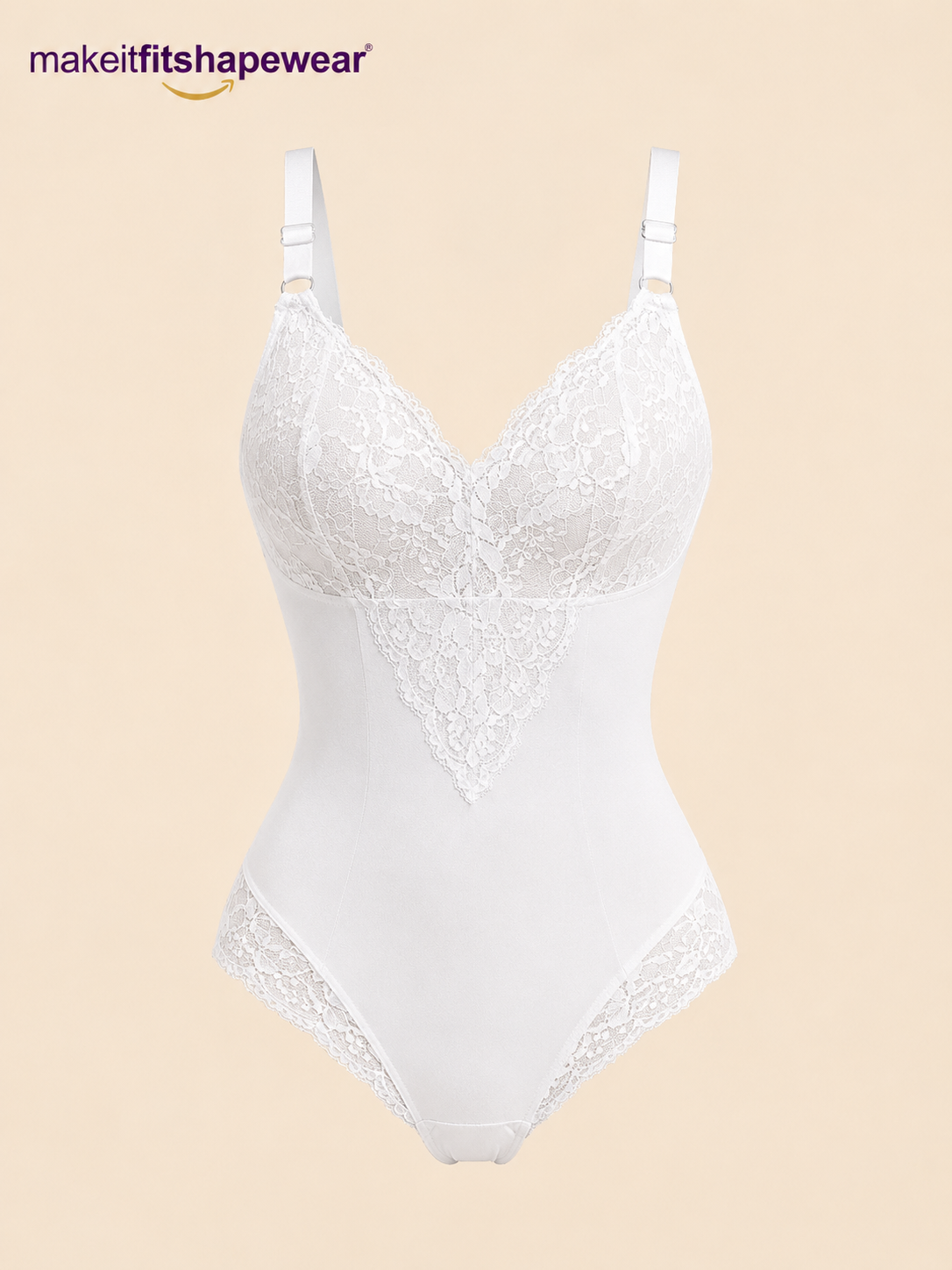 MakeItFit™ LaceLux Sculpting Bodysuit