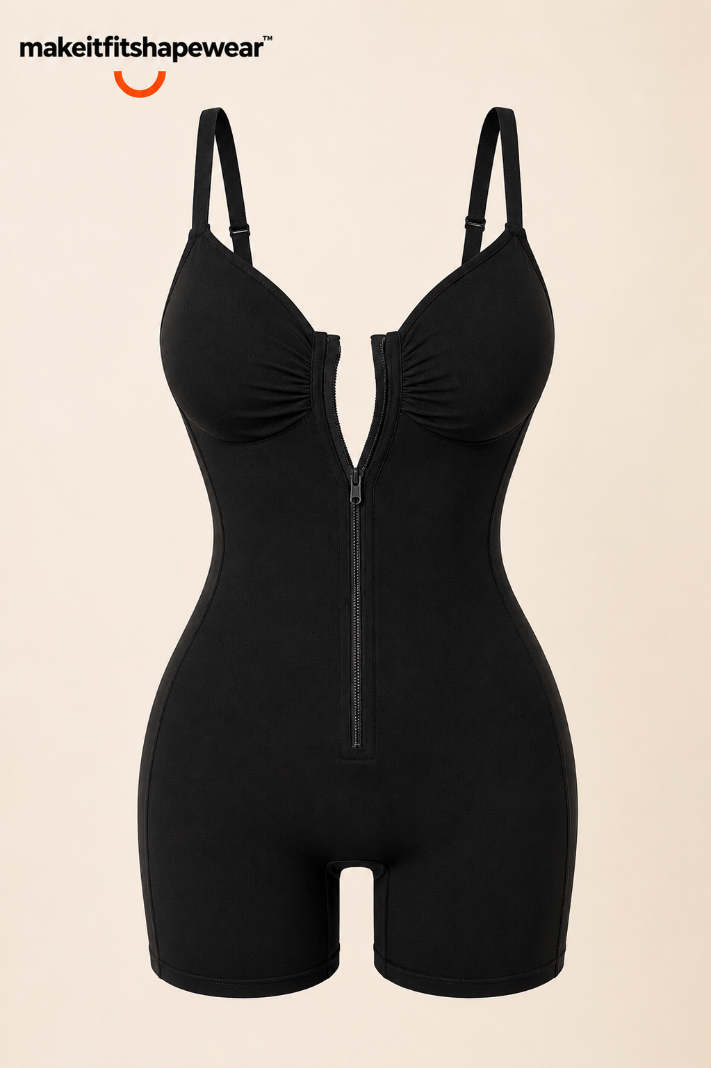 MakeItFit™ SculptZip Luxe Bodysuit