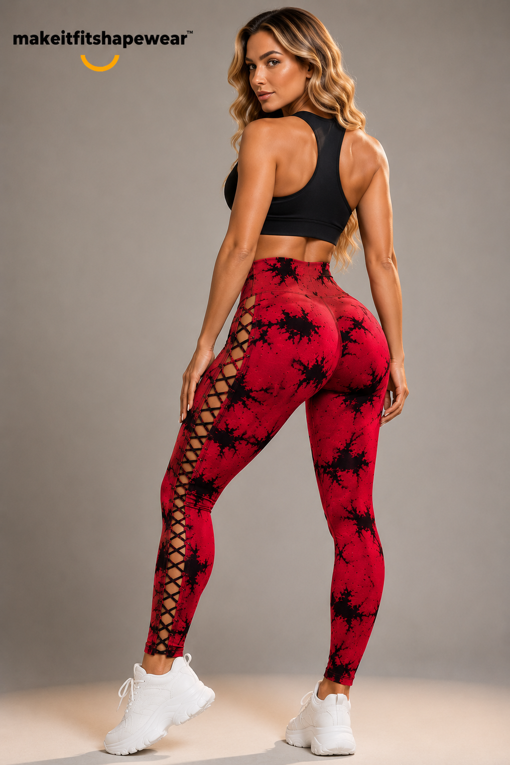 MakeItFit™ SculptLace™ High-Waist Yoga Leggings