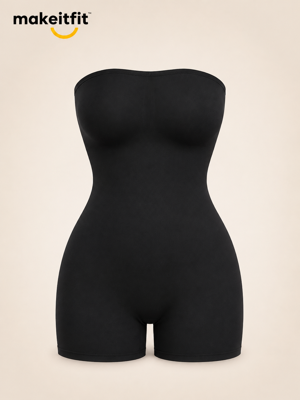 MakeItFit™ 4-in-1 Strapless Shapewear Bodysuit