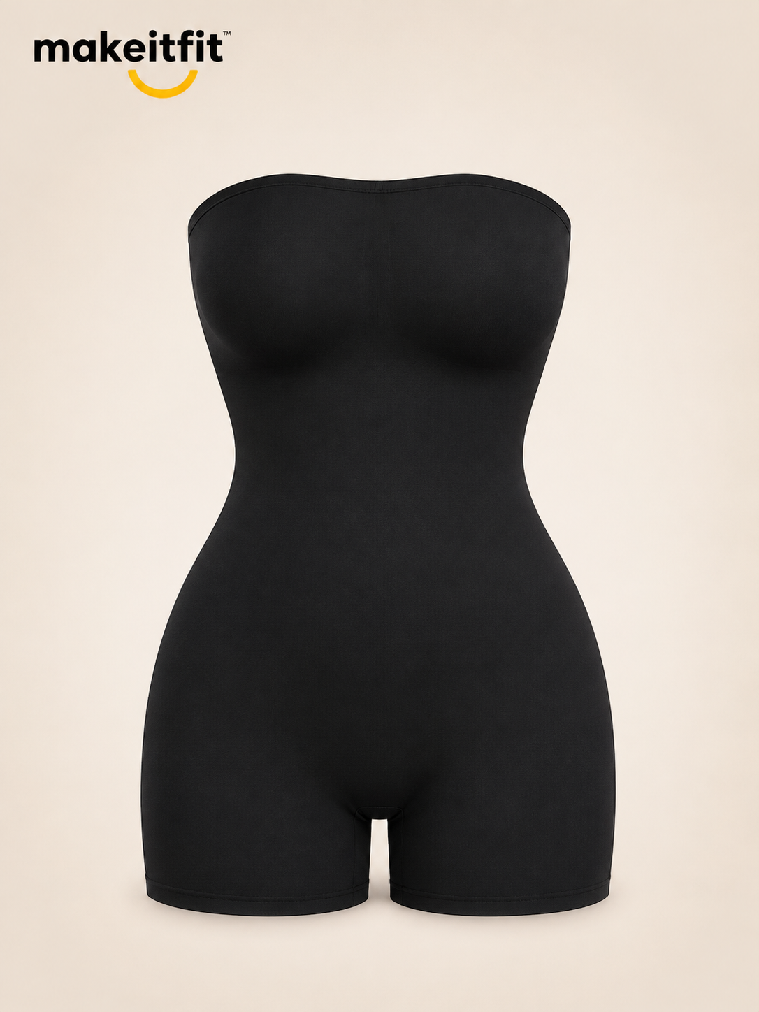 MakeItFit™ 4-in-1 Strapless Shapewear Bodysuit