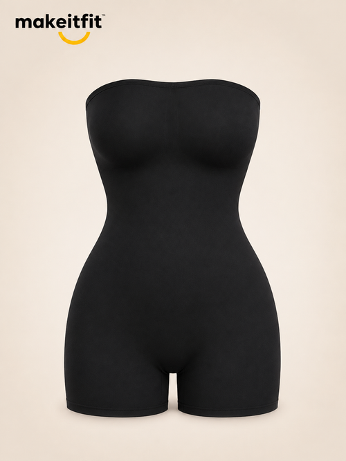 MakeItFit™ 4-in-1 Strapless Shapewear Bodysuit