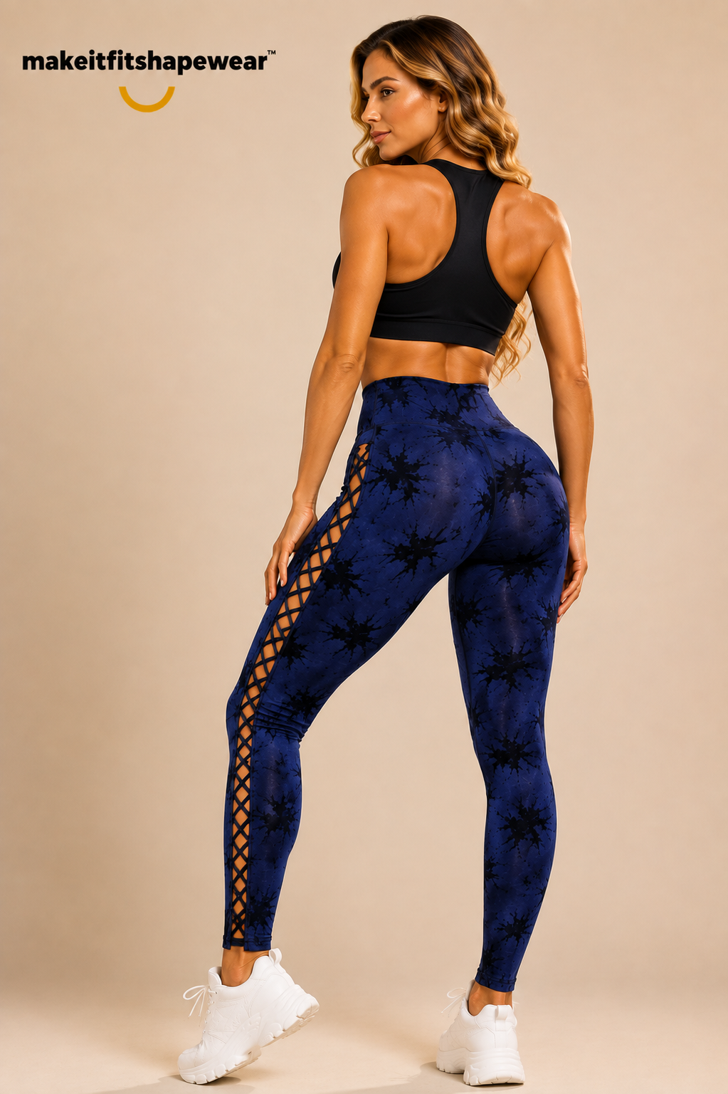 MakeItFit™ SculptLace™ High-Waist Yoga Leggings