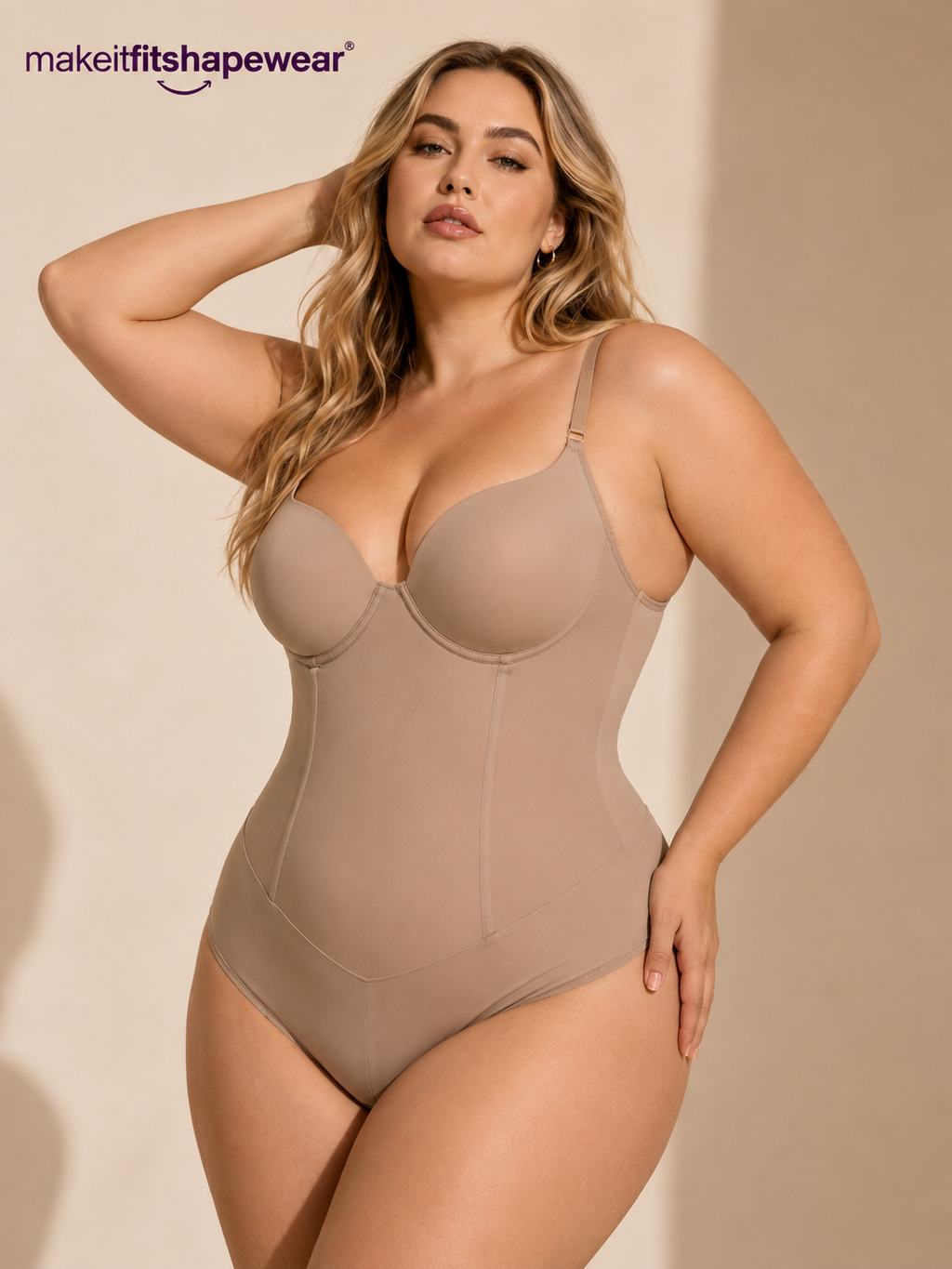 MakeItFit™ CurveSculpt Plus Support Bodysuit