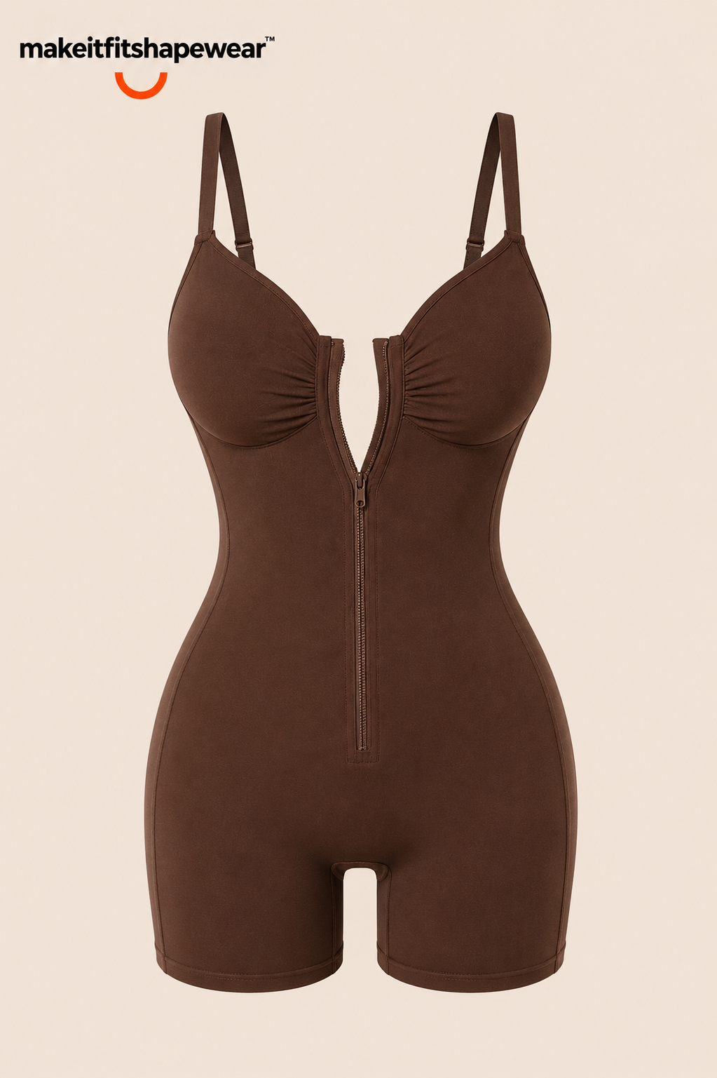 MakeItFit™ SculptZip Luxe Bodysuit