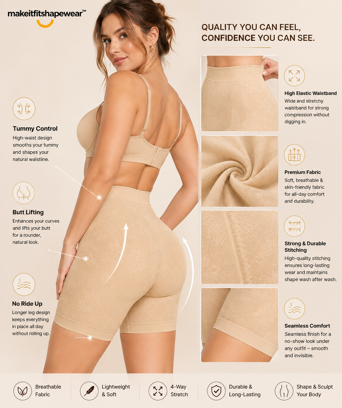 MakeItFit™ SculptLift™ Curve Enhancing Shaper Panty