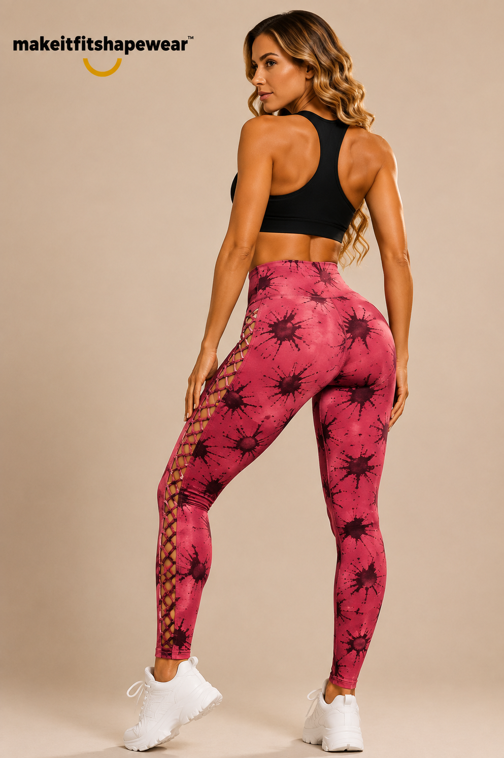 MakeItFit™ SculptLace™ High-Waist Yoga Leggings