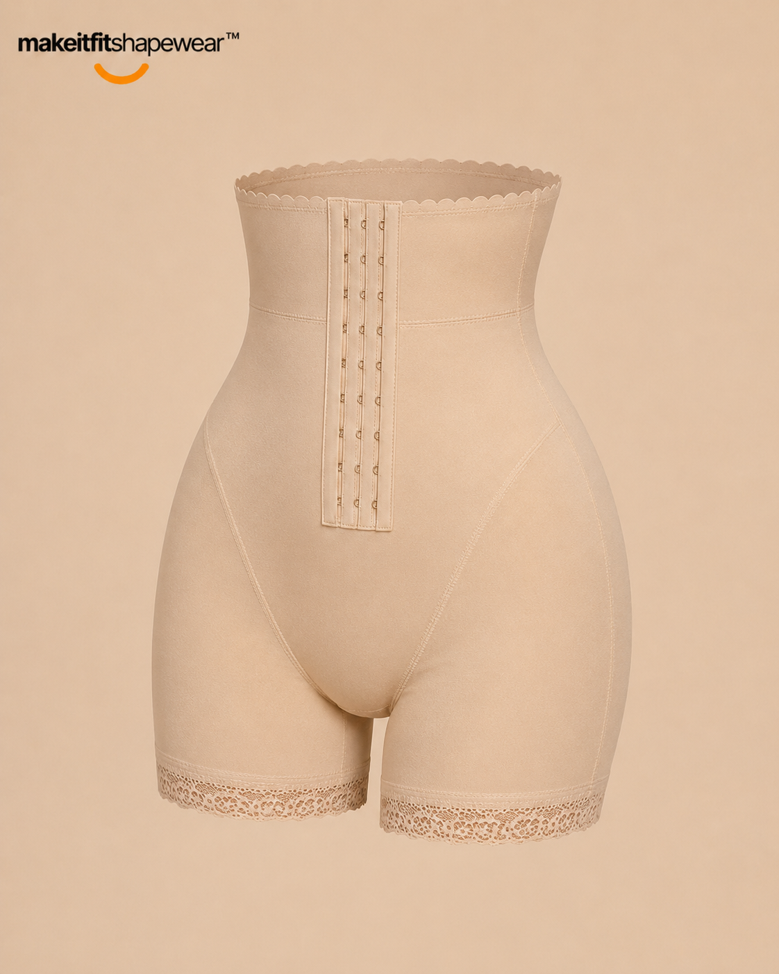 MakeItFit™ CurveLift SculptShort™ – Mid-Waist Tummy Control & Hip-Lifting Shapewear