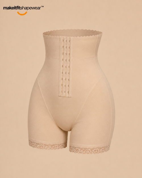 MakeItFit™ CurveLift SculptShort™ – Mid-Waist Tummy Control & Hip-Lifting Shapewear
