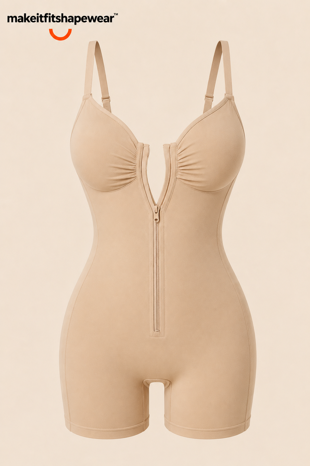 MakeItFit™ SculptZip Luxe Bodysuit