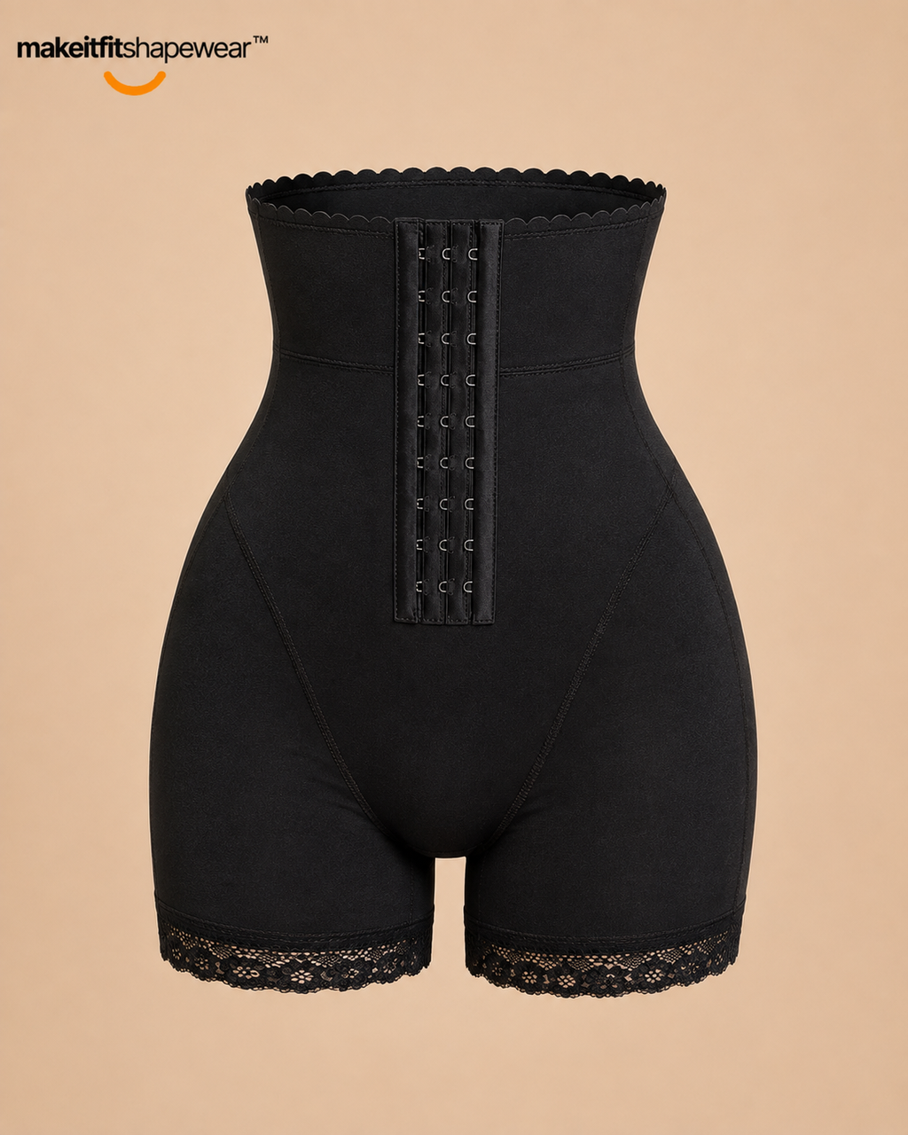 MakeItFit™ CurveLift SculptShort™ – Mid-Waist Tummy Control & Hip-Lifting Shapewear