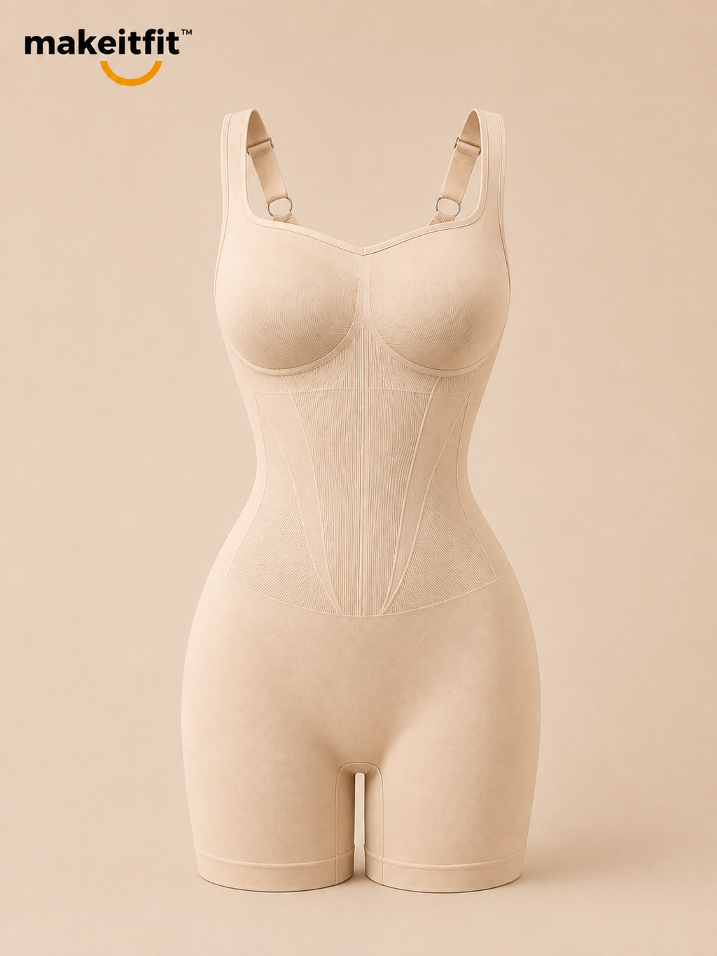 MakeItFit™ SculptFit Seamless Full Body Shapewear