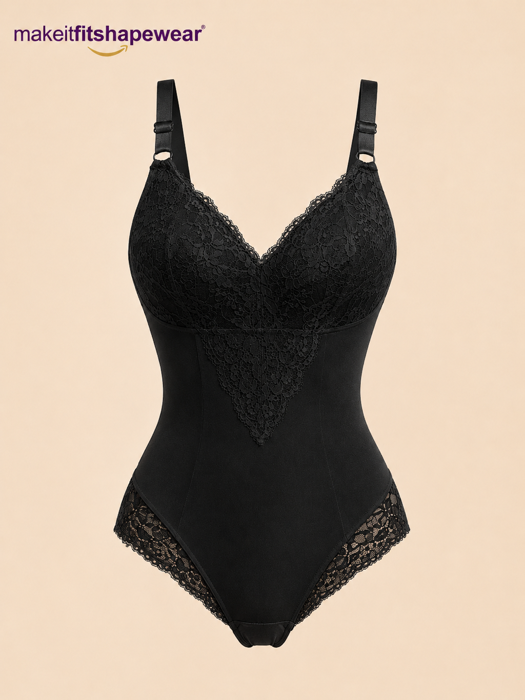 MakeItFit™ LaceLux Sculpting Bodysuit