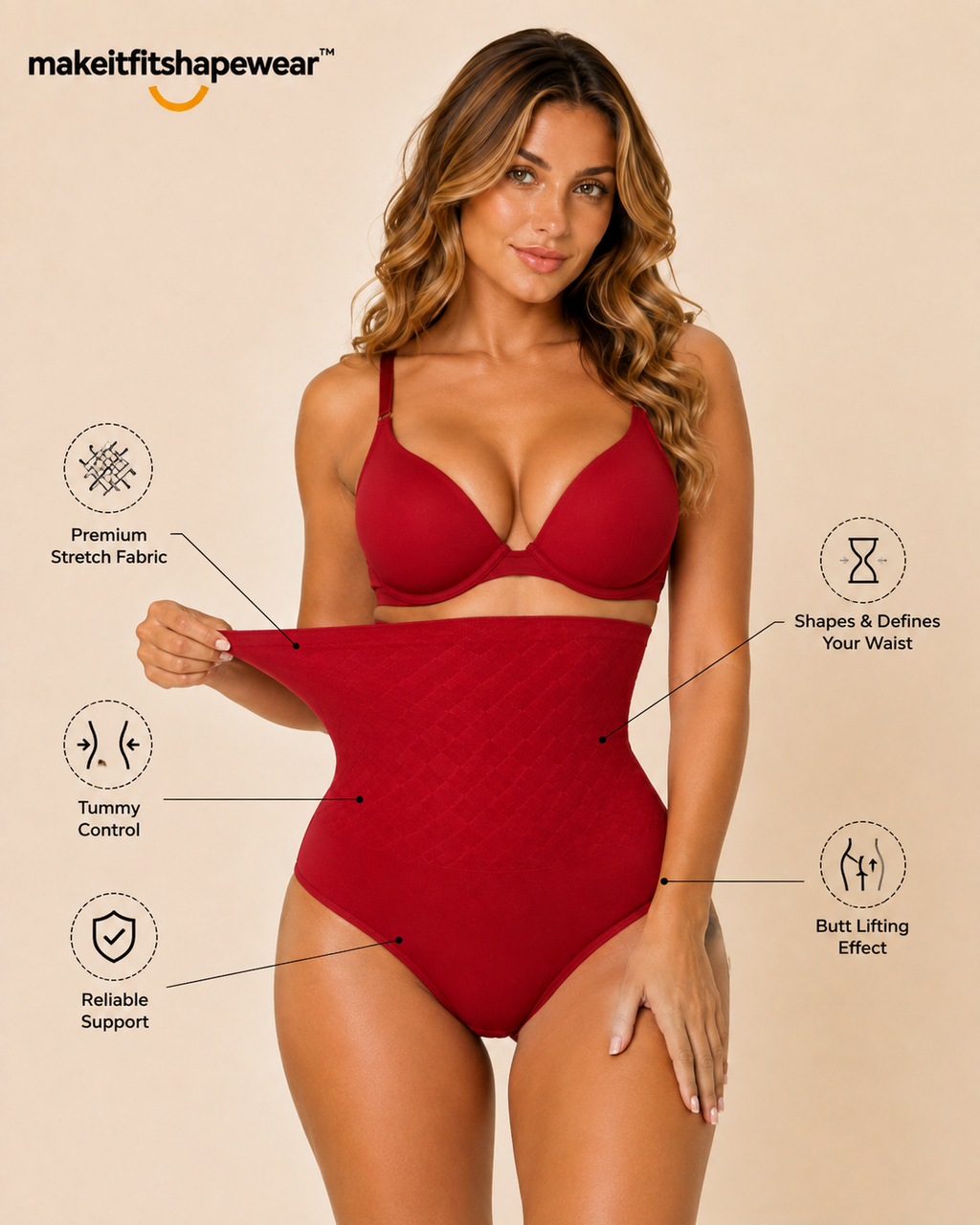 MakeItFit™ SculptMax High-Waist Shaping Panty