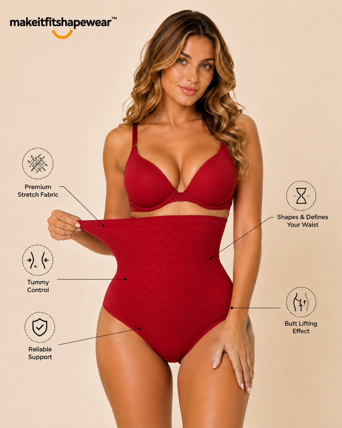 MakeItFit™ SculptMax High-Waist Shaping Panty