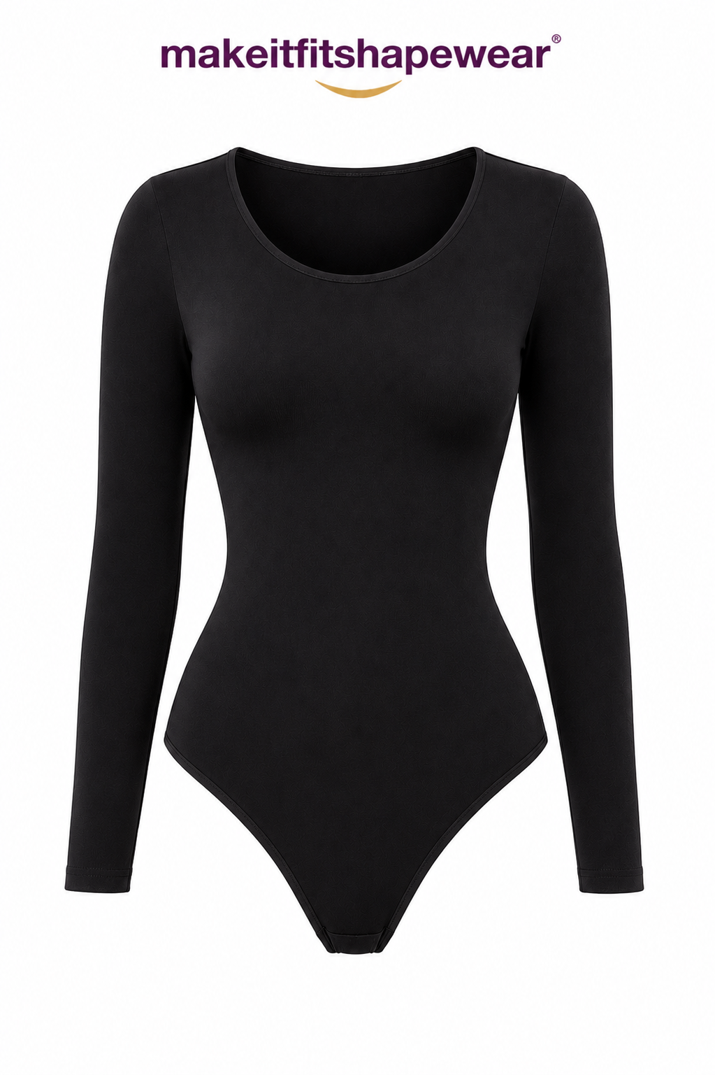 MakeItFit™ SculptFlex Long Sleeve Seamless Bodysuit