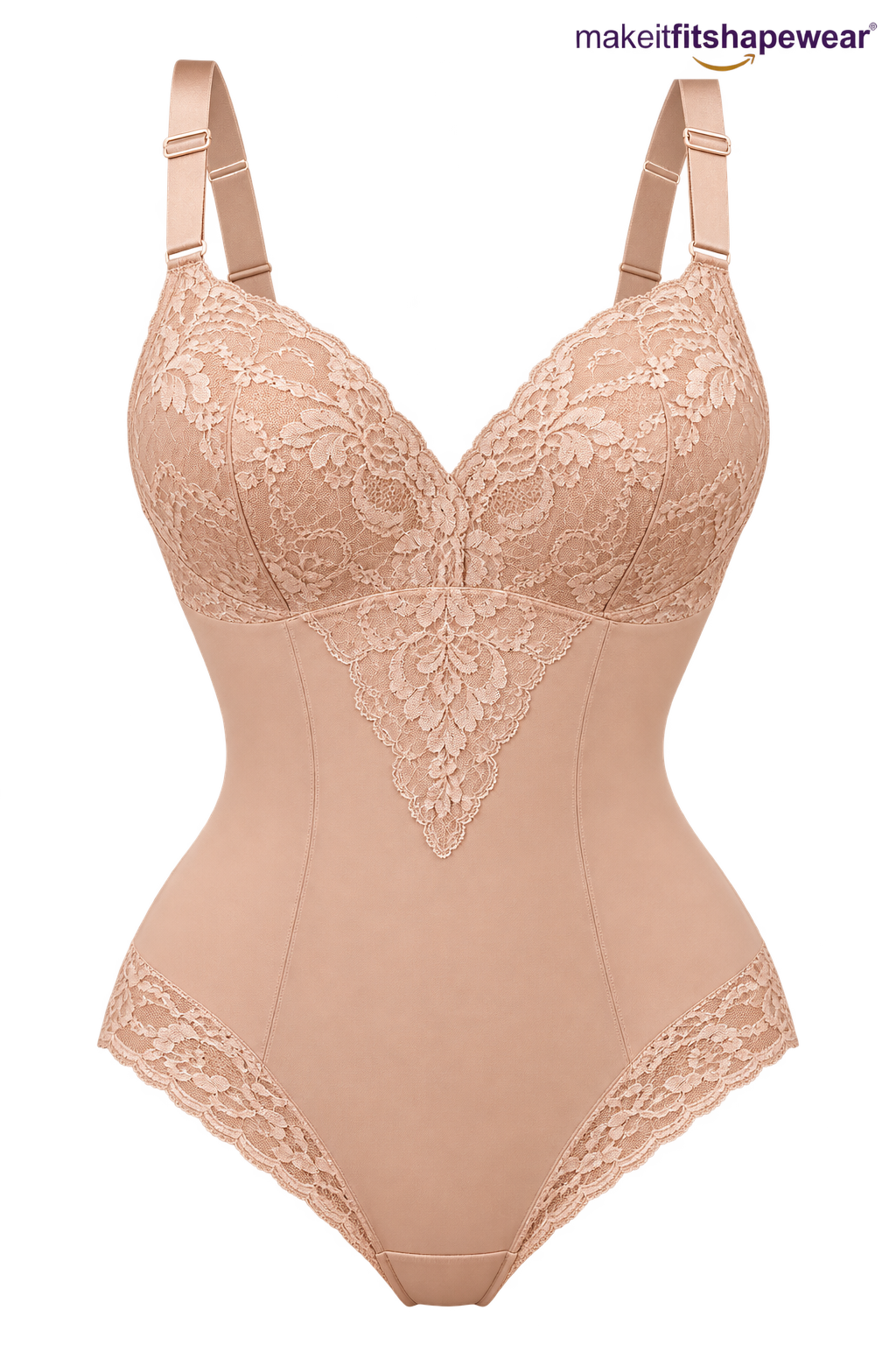 MakeItFit™ LaceLux Sculpting Bodysuit